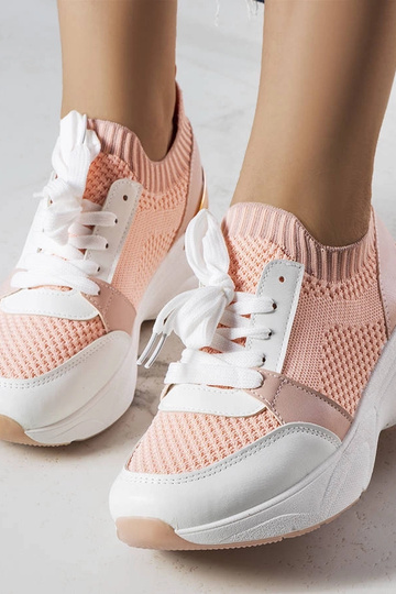 Ann's rosa Keil-Sneakers 2