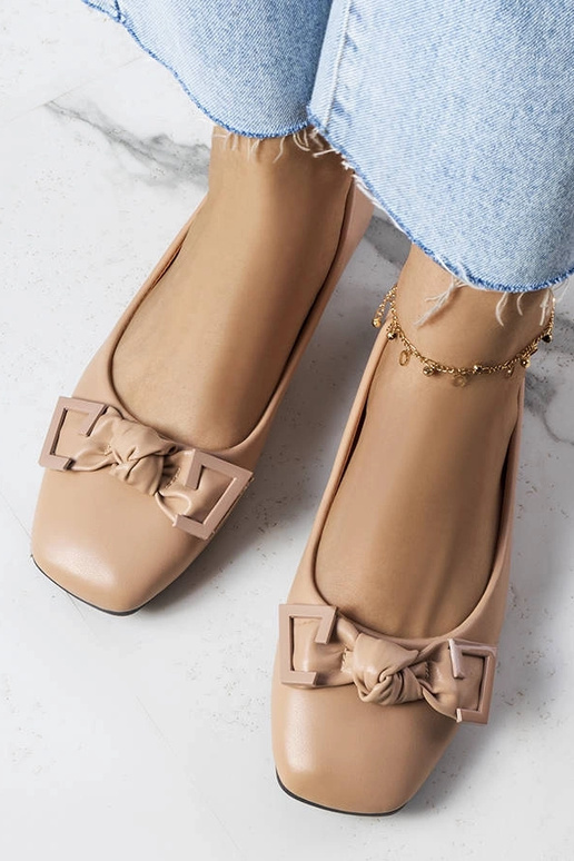 Beige Ballerinas mit Schleife Tabitha Beige Ballerinas mit Schleife Tabitha