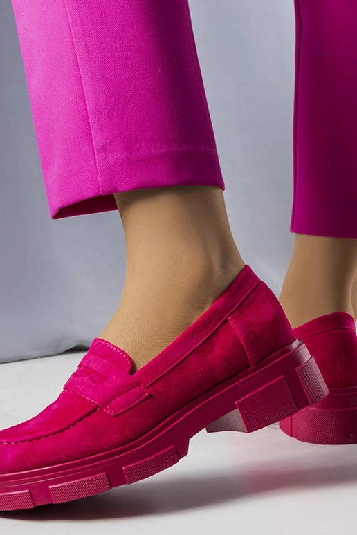 Rosa Kunstvelours-Schuhe Alacoque Rosa Kunstvelours-Schuhe Alacoque