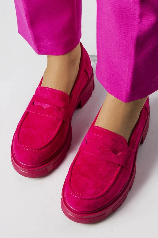 Rosa Kunstvelours-Schuhe Alacoque Rosa Kunstvelours-Schuhe Alacoque