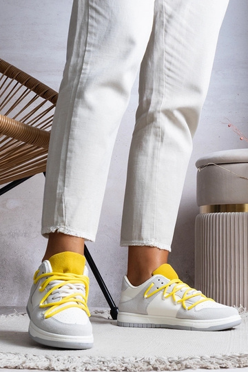 Graue Damen-Sneaker mit... 2