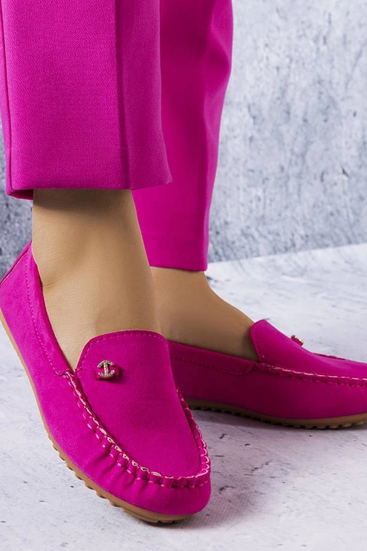 Rosa Loafer mit Ledersohle Verrill