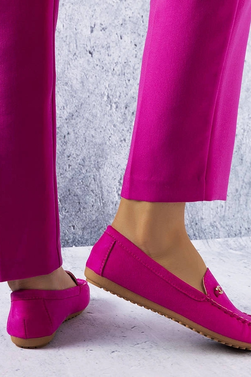 Rosa Loafer mit Ledersohle Verrill
