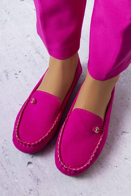 Rosa Loafer mit Ledersohle Verrill