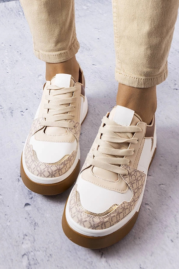 Braune Sneaker verziert mit... 2