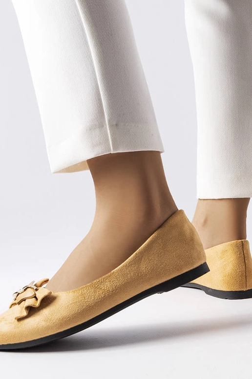 Jetté – Beige Ballerinas mit spitzer... Jetté – Beige Ballerinas mit spitzer...