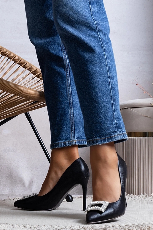 Tyson Damen Pumps aus schwarzem...