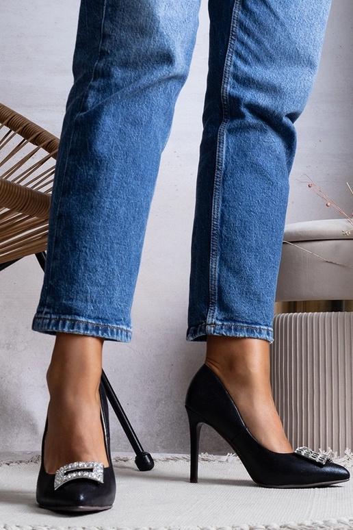 Tyson Damen Pumps aus schwarzem...