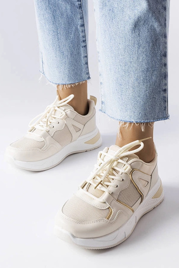 Beige Sneaker aus...