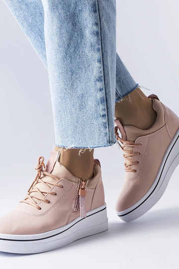 Rosa Low-Top-Sneaker von...