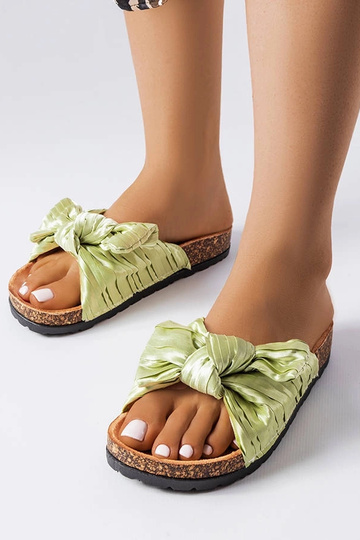Grüne Flip-Flops mit...