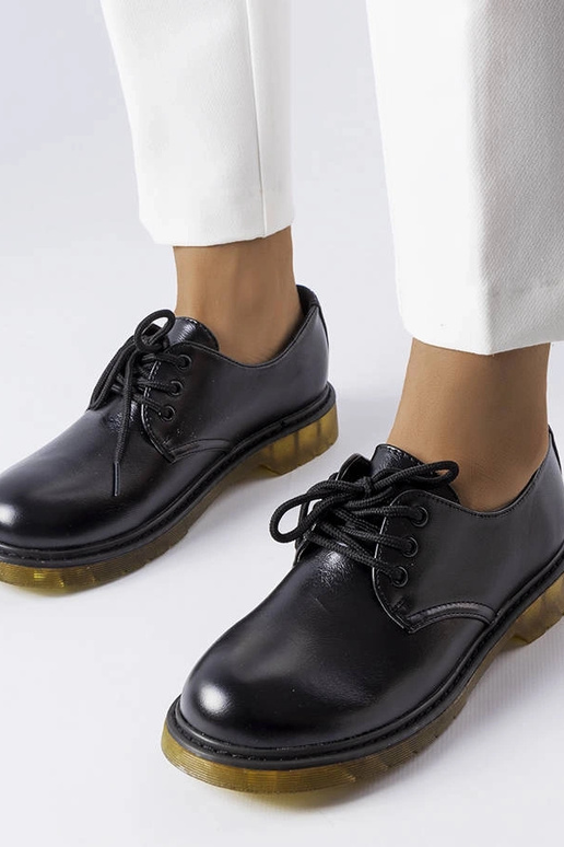 Schwarze Parfait-Kampfstiefel