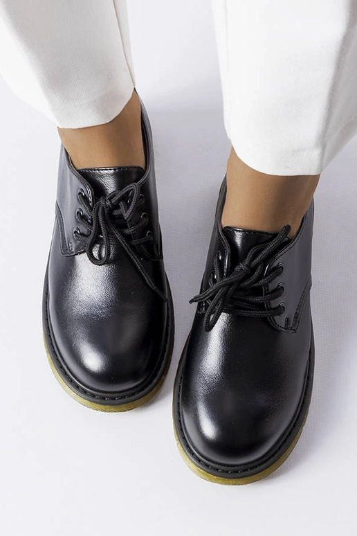 Schwarze Parfait-Kampfstiefel