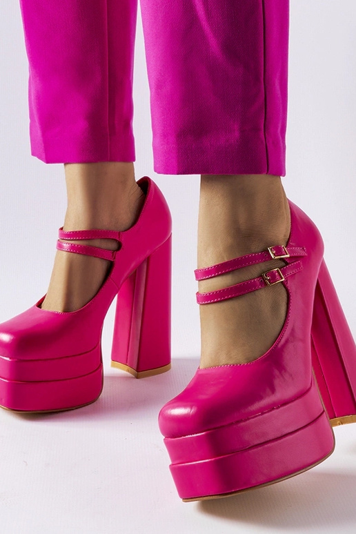 Rosa Chouinard Pumps mit hohem Absatz