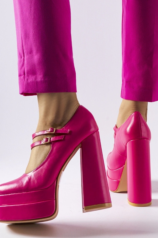 Rosa Chouinard Pumps mit hohem Absatz