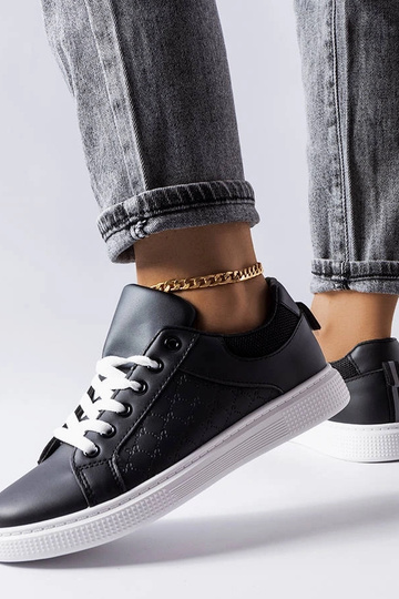 Schwarze Sneaker mit... 2