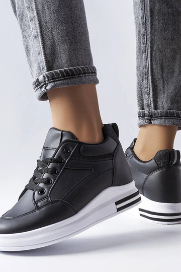 Schwarze Sneaker mit... 2