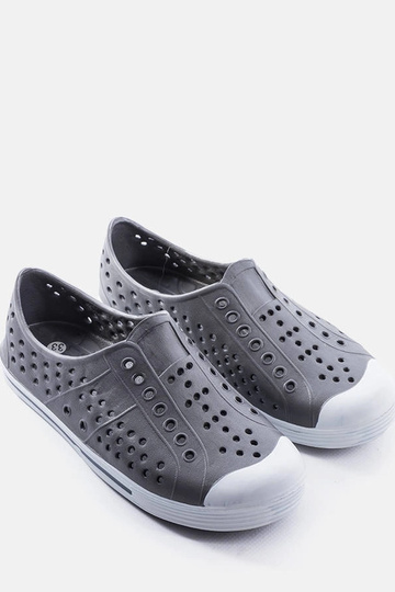 Graue Bade-Flip-Flops für Kinder von Peppin 2