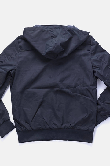 Brault Windjacke für Herren mit Kapuze, Marineblau 2