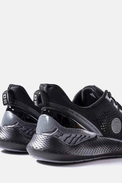 Schwarze Big Star Sportschuhe LL174103