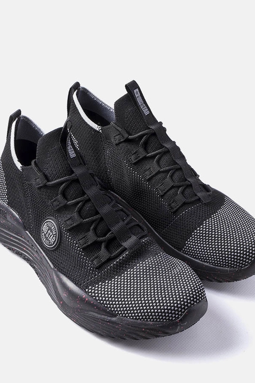 Schwarze Herren-Sneaker Big Star...