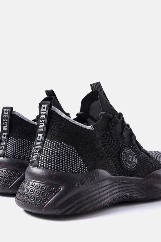 Schwarze Herren-Sneaker Big Star...