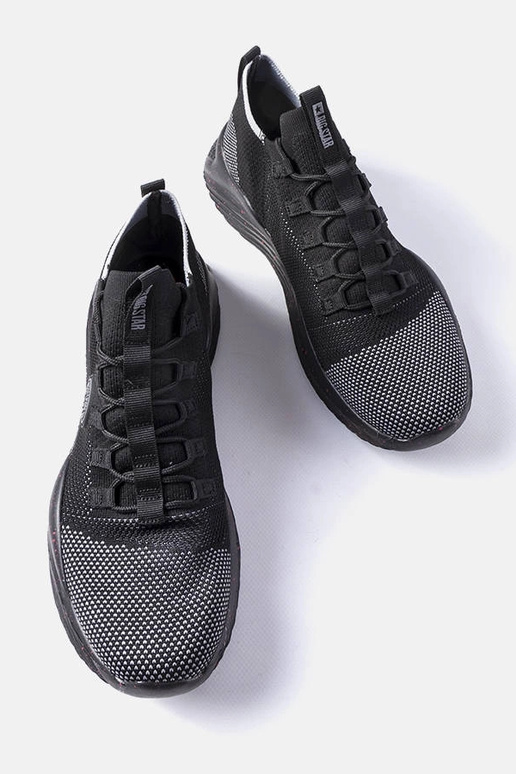 Schwarze Herren-Sneaker Big Star...