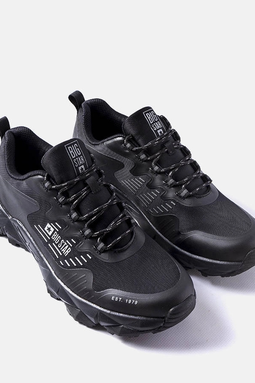 Schwarze Big Star Trekkingschuhe...