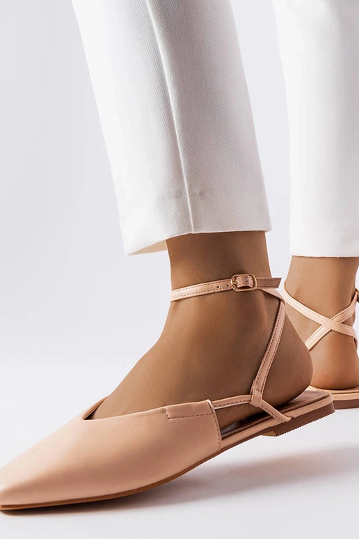 Rosa Sandalen mit geschlossener... Rosa Sandalen mit geschlossener...