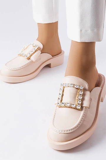 Beige Flip-Flops mit...