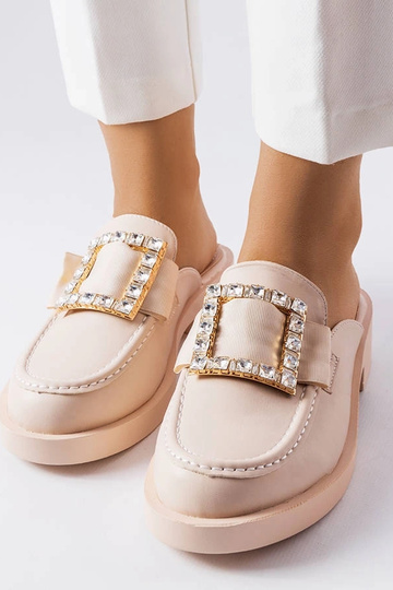 Beige Flip-Flops mit... 2