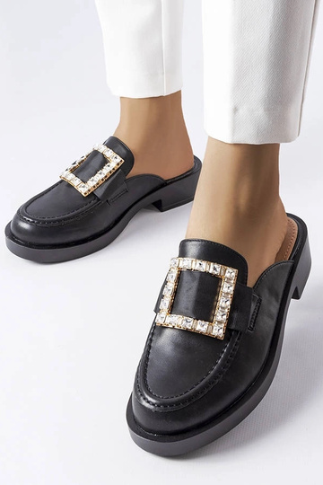 Schwarze Flip-Flops mit...
