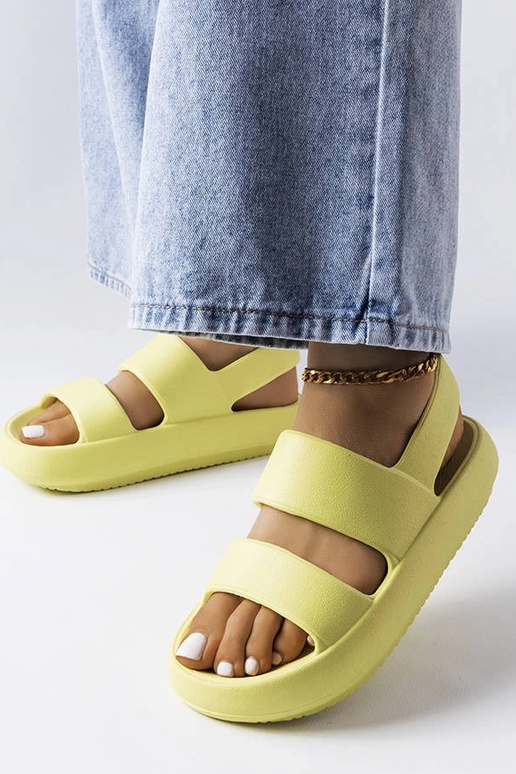 Grüne Flip-Flops „Émond“