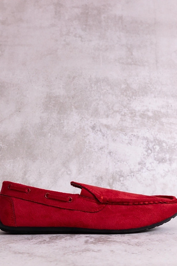 Rote Herren Mokassins,... 2