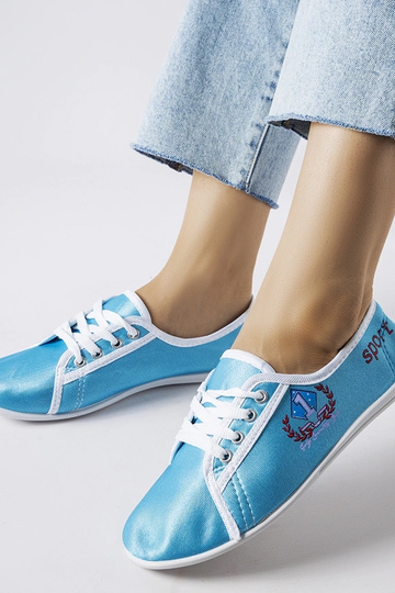 Blaue Woodstock Sneakers... 2