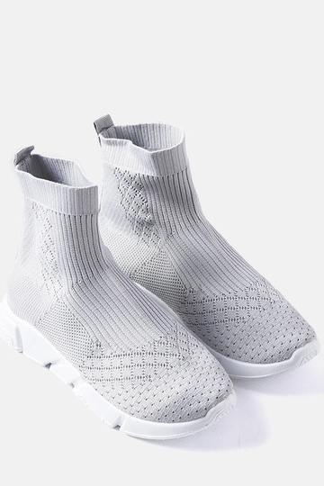 Graue Socken-Sneaker von Olot 2