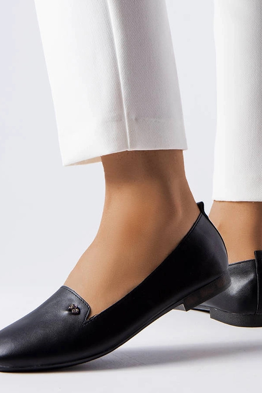 Schwarze Ballerinas „Noël“ mit...