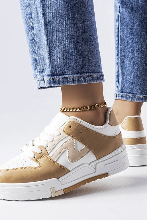 Braune Schuhe mit dicker Sohle Harter