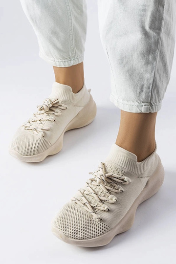 Beige Côté Damen Sportschuhe
