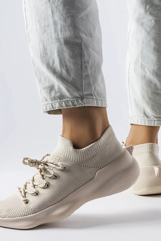 Beige Côté Damen Sportschuhe