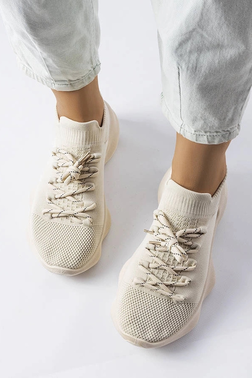 Beige Côté Damen Sportschuhe