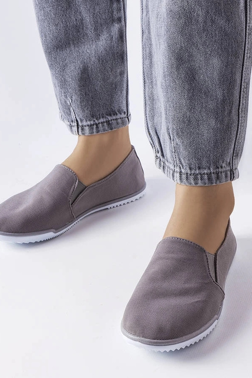 Gaulin Graue elastische Sneakers