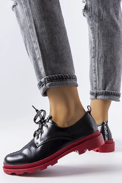 Schwarze Stiefeletten mit...