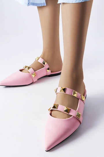 Rosa Flip-Flops mit spitzer Spitze von Ruckman 2