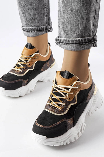 Schwarze Sneakers mit... 2