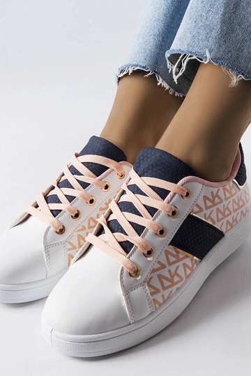 Weiße Sneakers mit bunten... 2