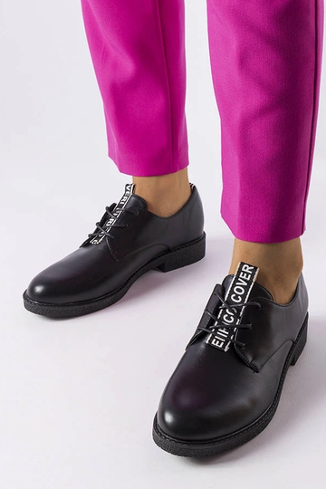 Schwarze Edmonton-Schnürschuhe 2