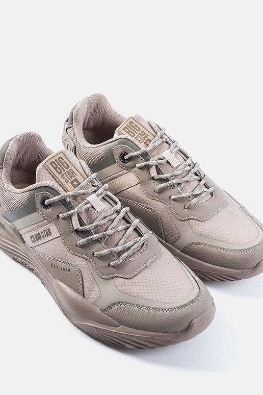 Sandfarbene Sportschuhe, „Big Star...