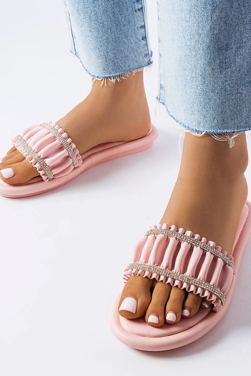 Rosa Zirkonia-Flip-Flops Anapor