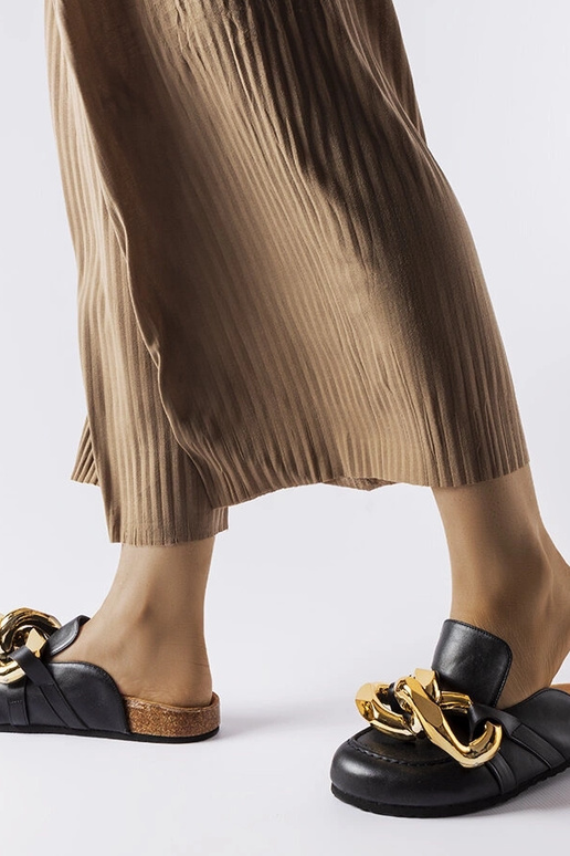 Schwarze Flip-Flops „Christelle“ mit... Schwarze Flip-Flops „Christelle“ mit...